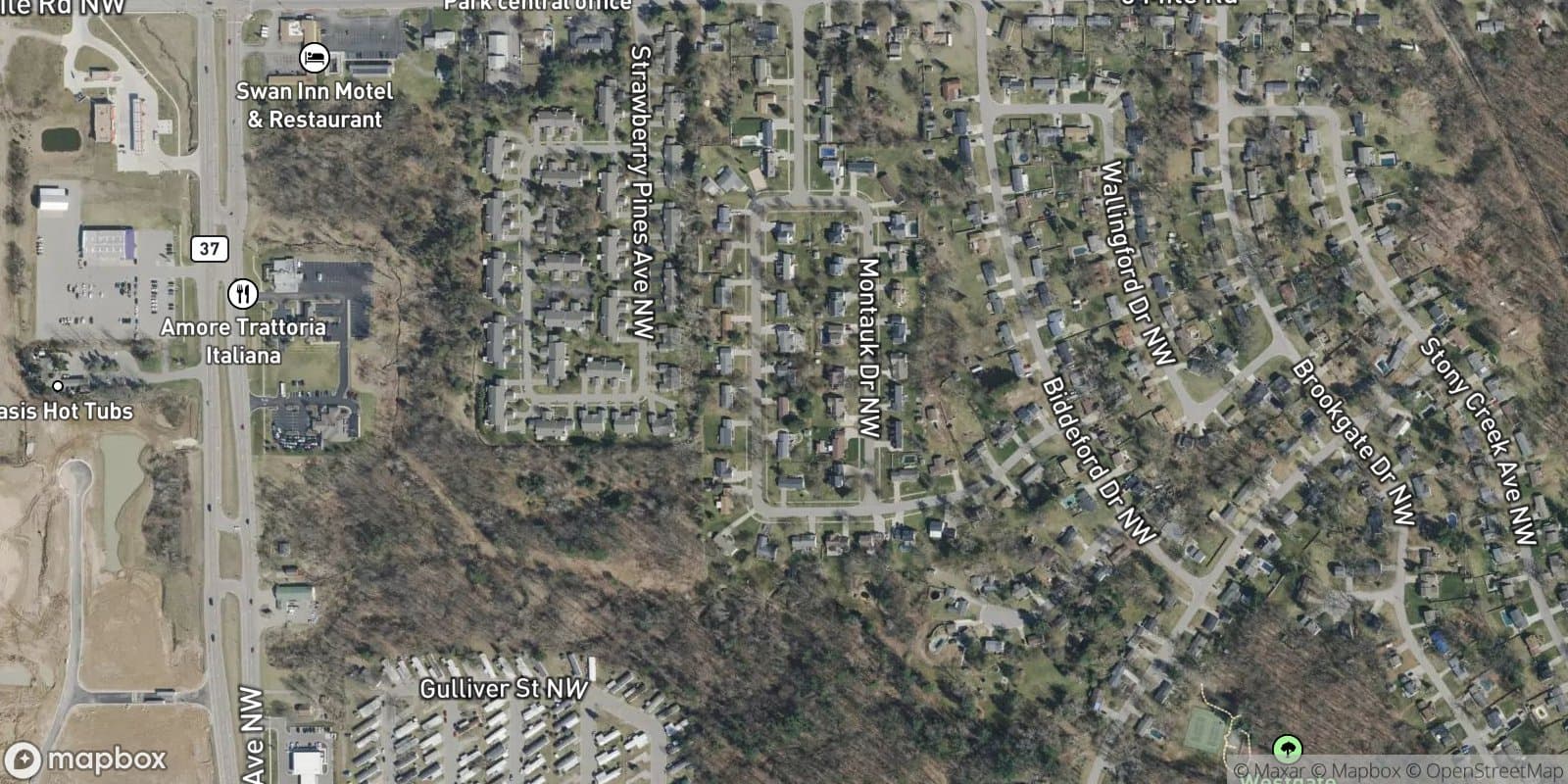 Cypress Point Plat — satellite view