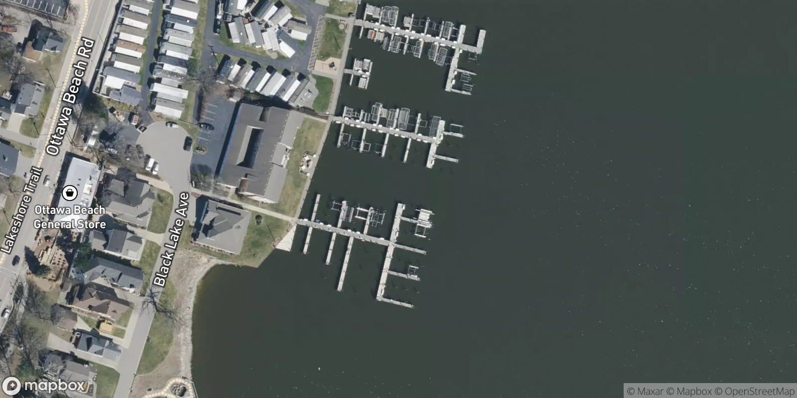 Summer Place Condominiums Marina Slips — satellite view