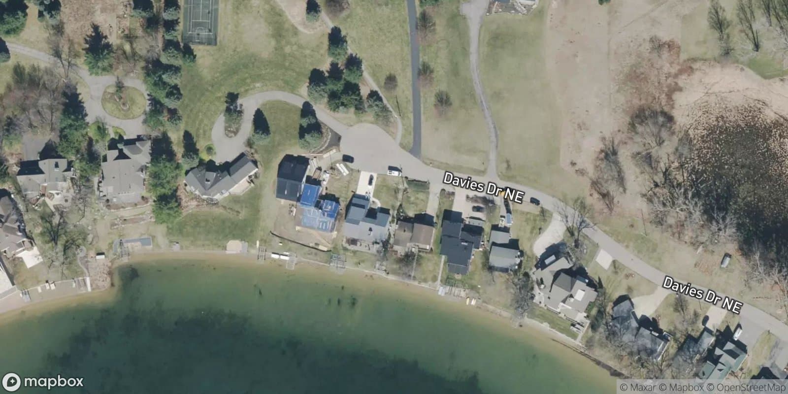 North Bostwick Park No.1 — satellite view
