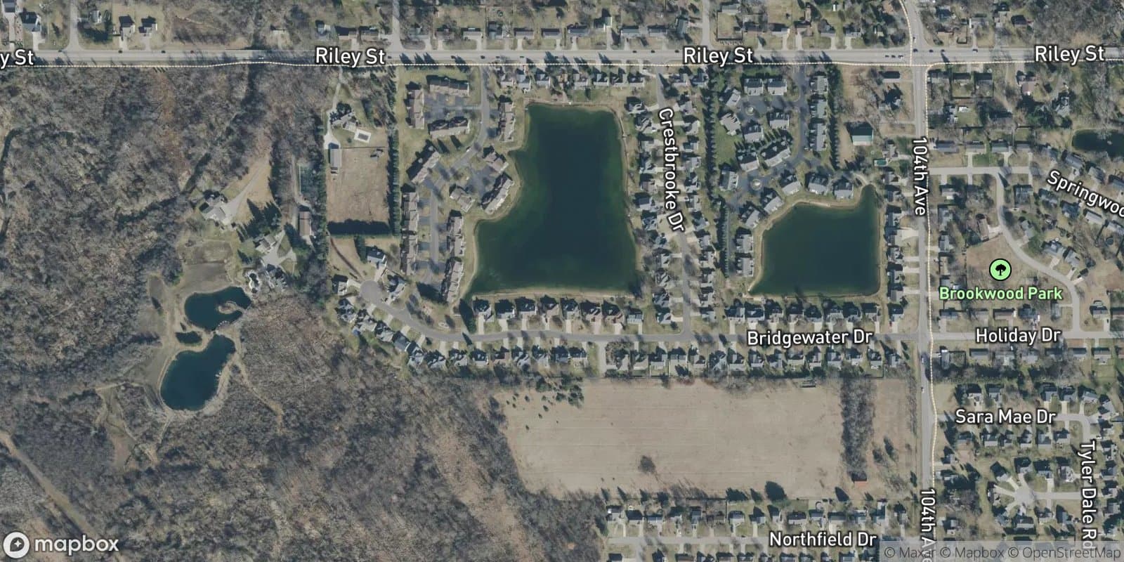 Regency Lake Estates — satellite view