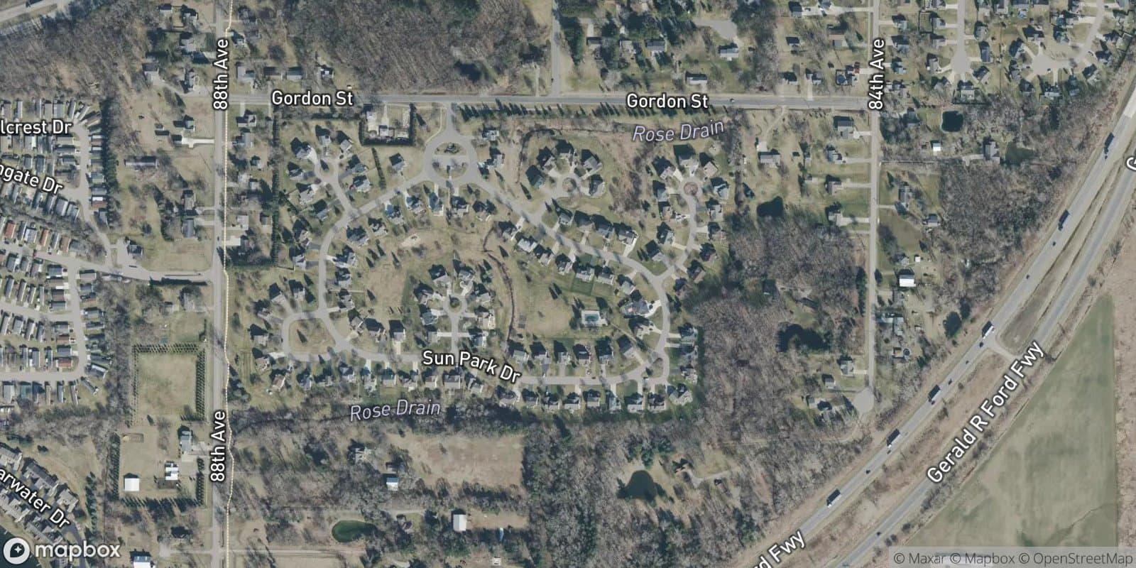 Sundance Estates — satellite view