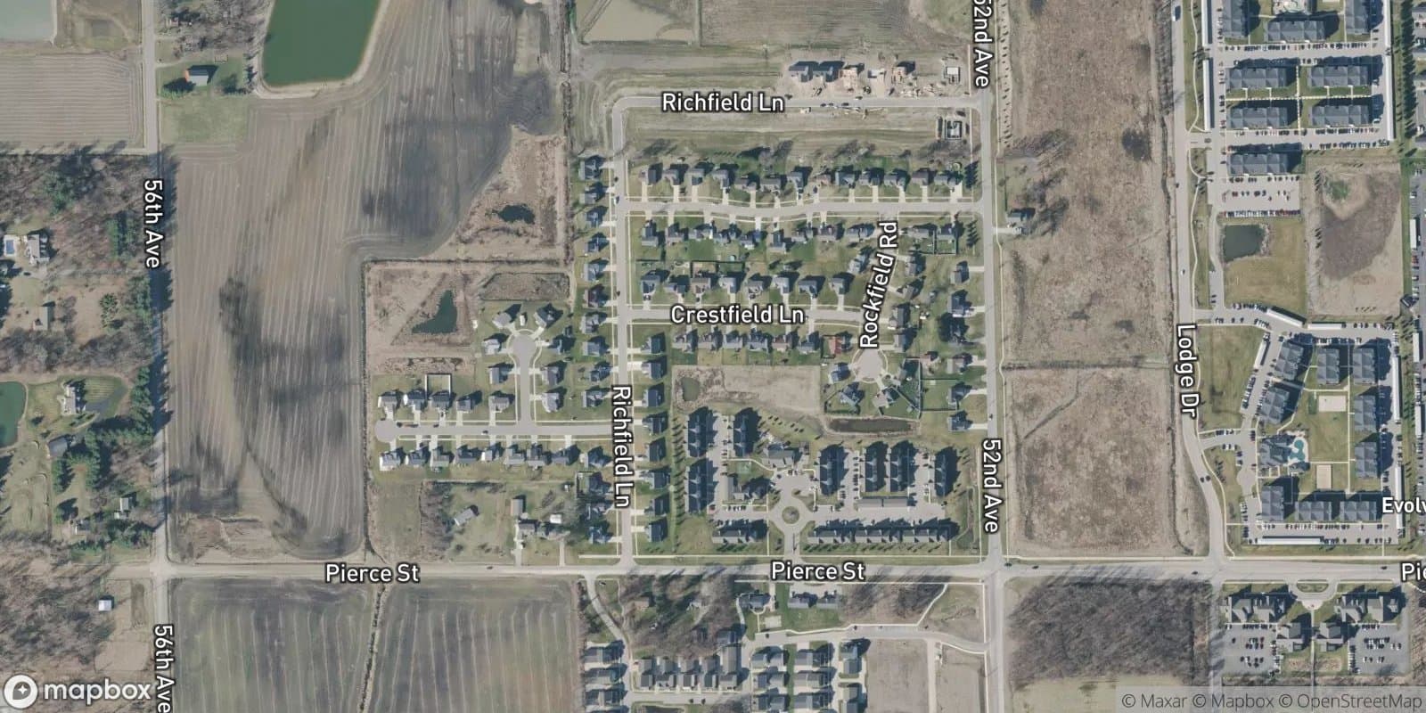 Springfields of Allendale — satellite view