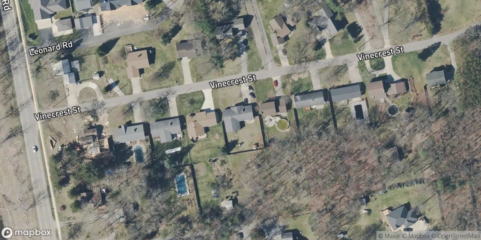 Gleasons Sub — satellite view