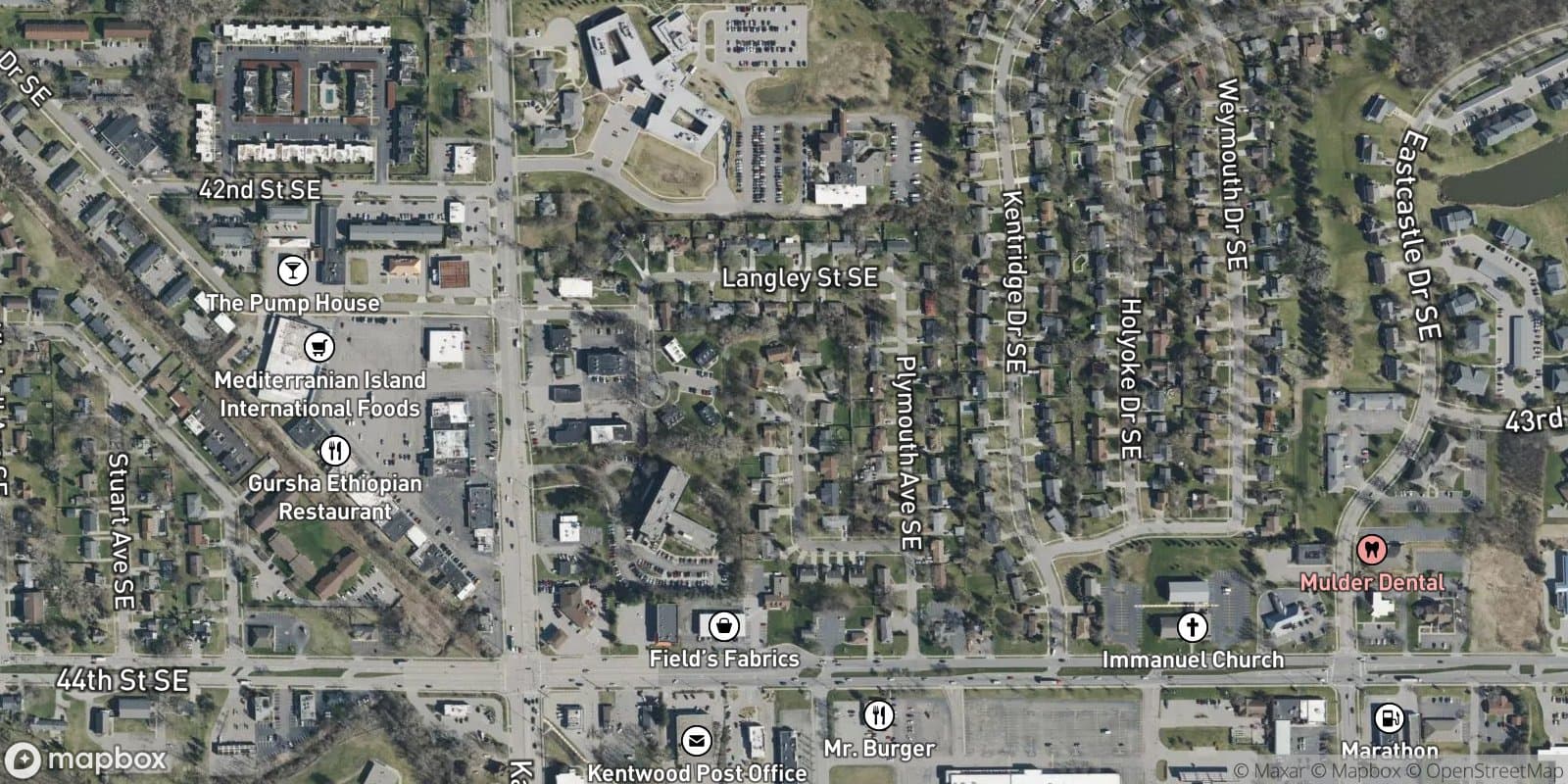 Clearview Plat No. 1 — satellite view