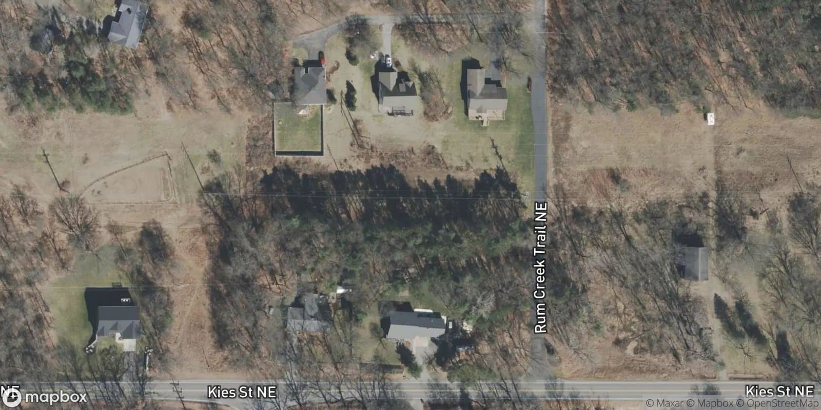 Rum Creek Acres — satellite view