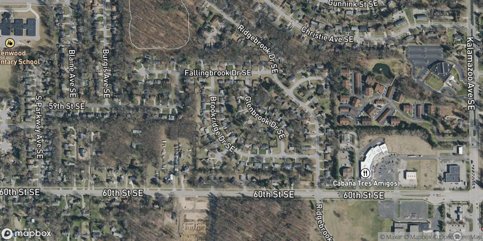 Brookshire Place — satellite view