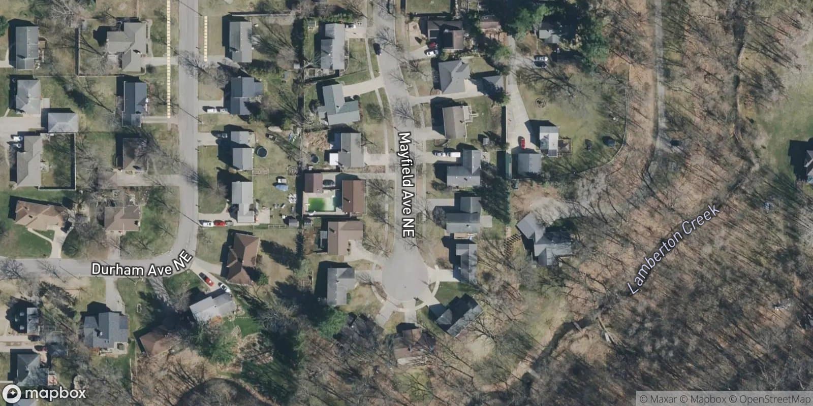 Mayfield Heights — satellite view