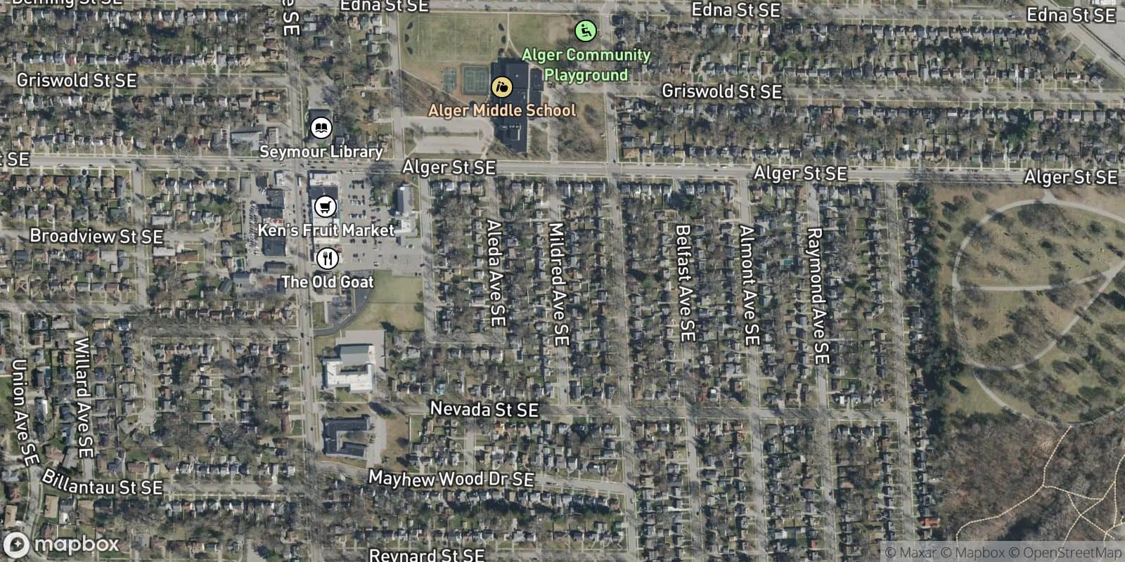 Bosma Add. No.1 — satellite view