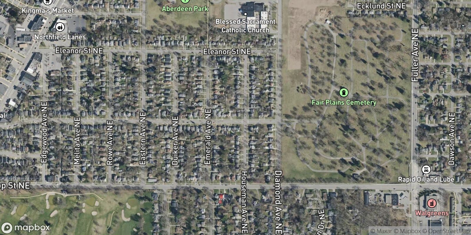 Konkle-Chamberlain Plat — satellite view