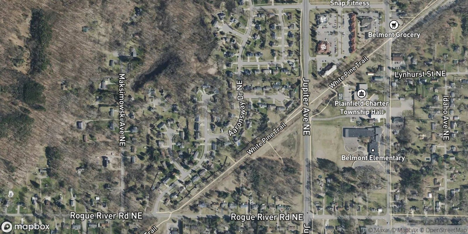 Rogue River Meadows — satellite view