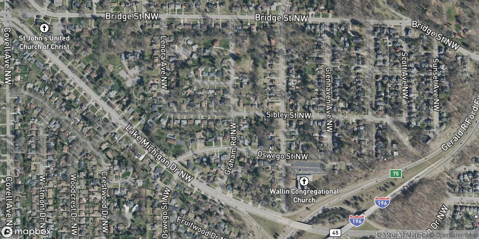 Graham Estates — satellite view