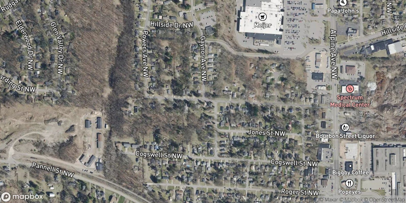 Jones Add — satellite view