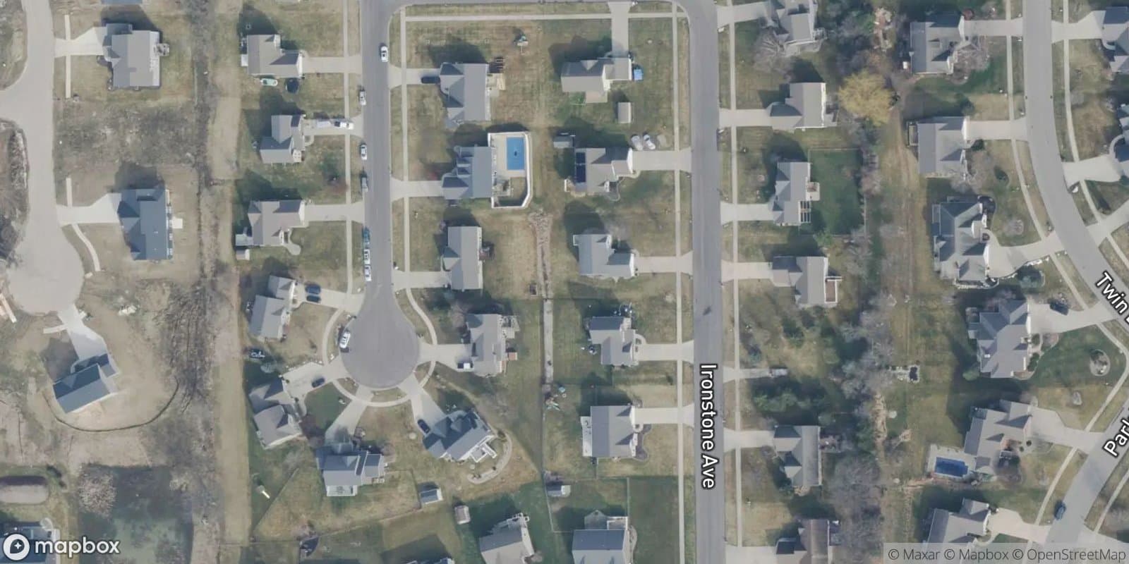 Boulder Ridge — satellite view