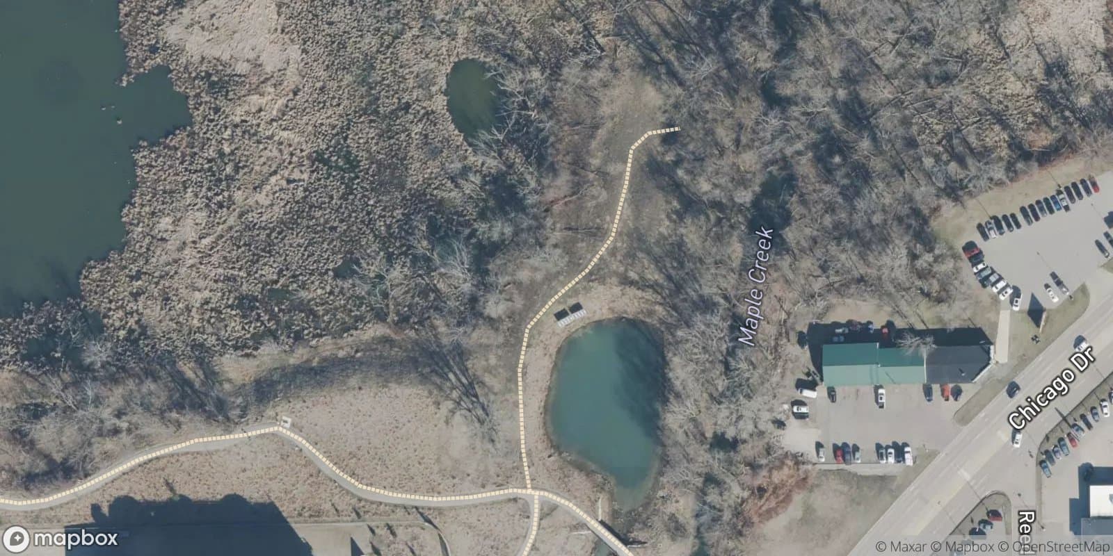 Riverside Add — satellite view