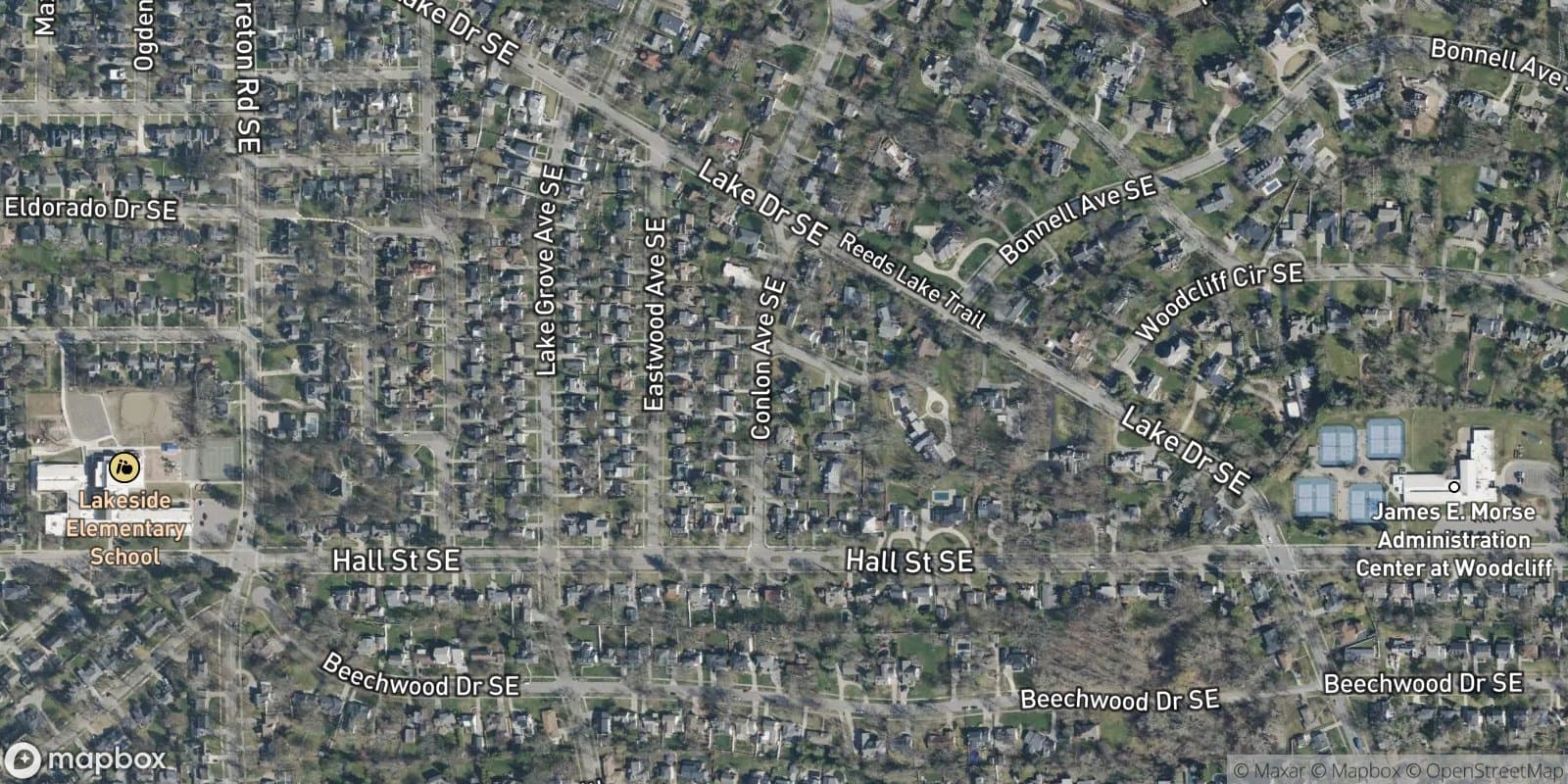 Lake Drive Manor Add. — satellite view