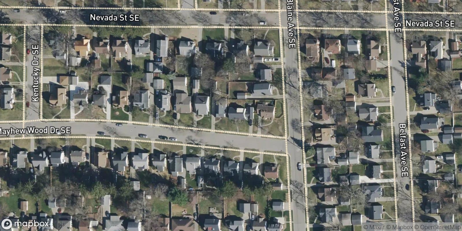 Mayhew-Wood Plat No.1 — satellite view