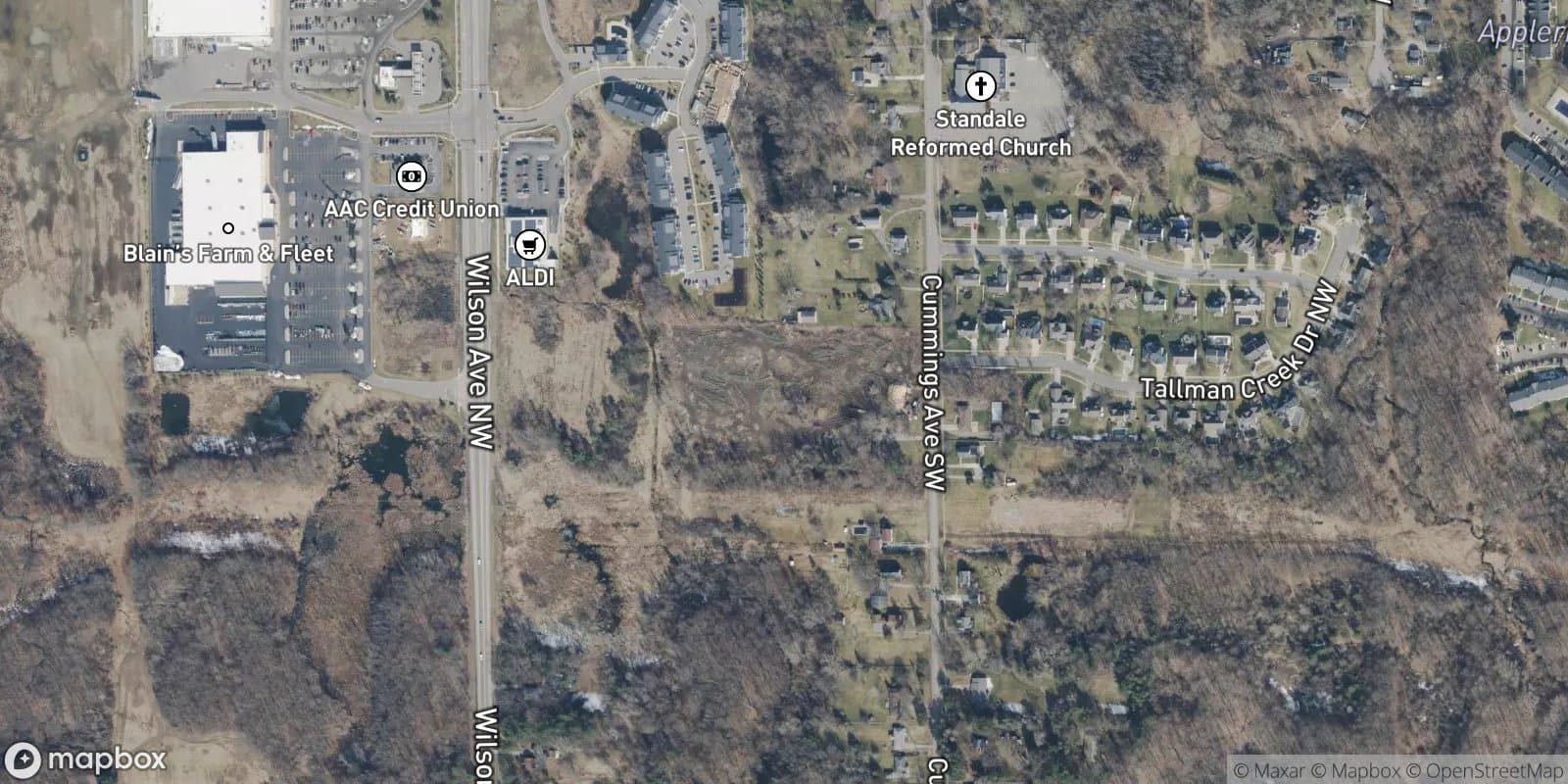 Tallman Woods — satellite view