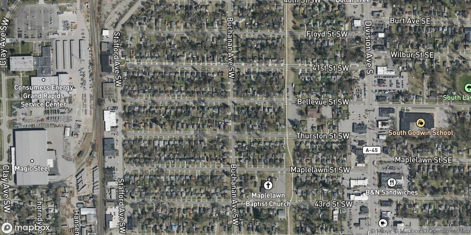 Sun-Glo Park — satellite view