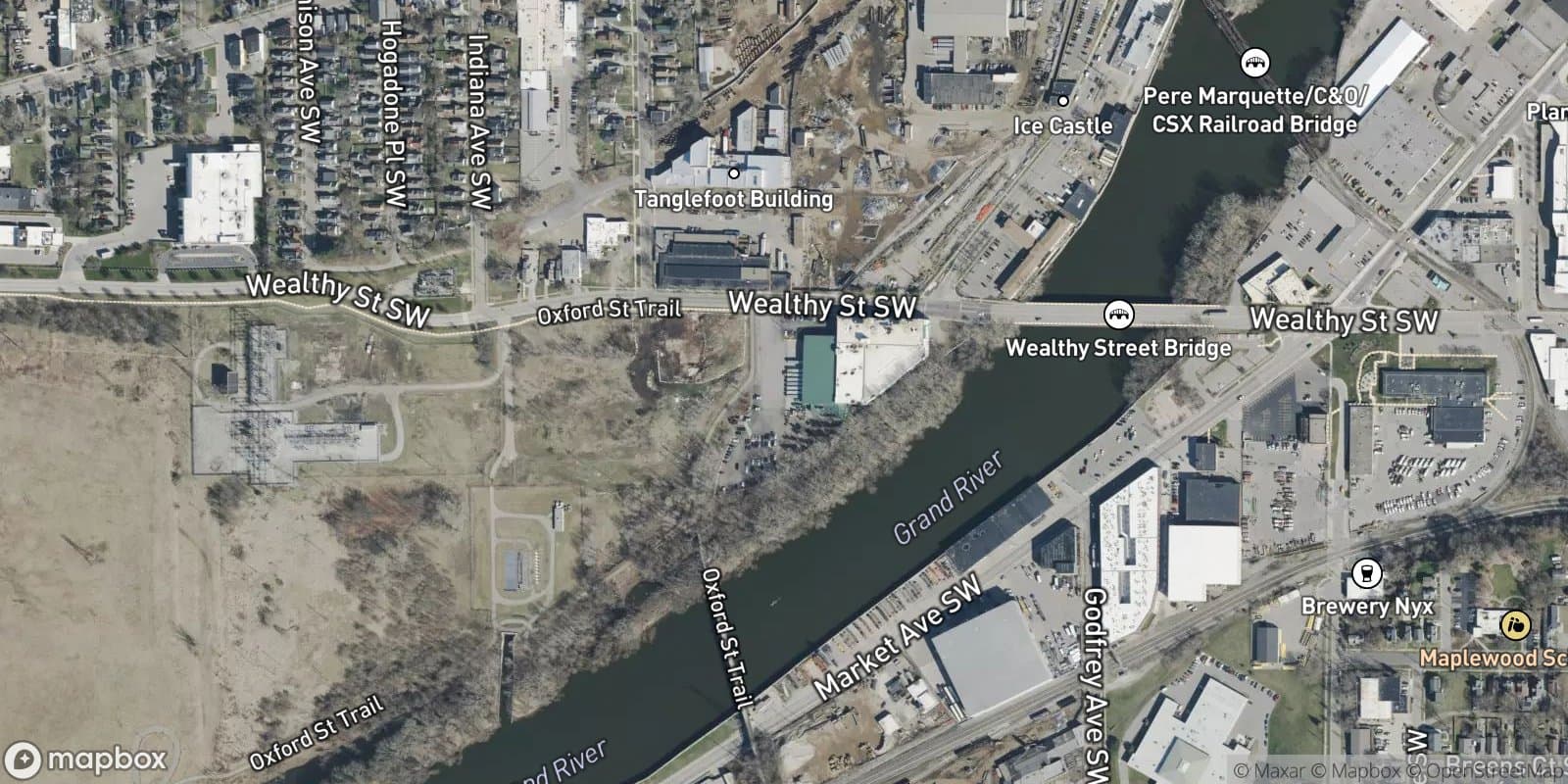 Luce & Hunts Add. — satellite view