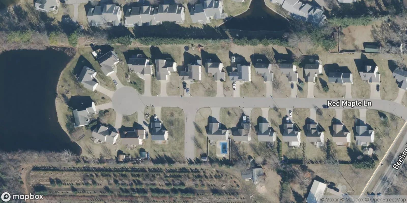 Red Maple Estates Site Condos — satellite view