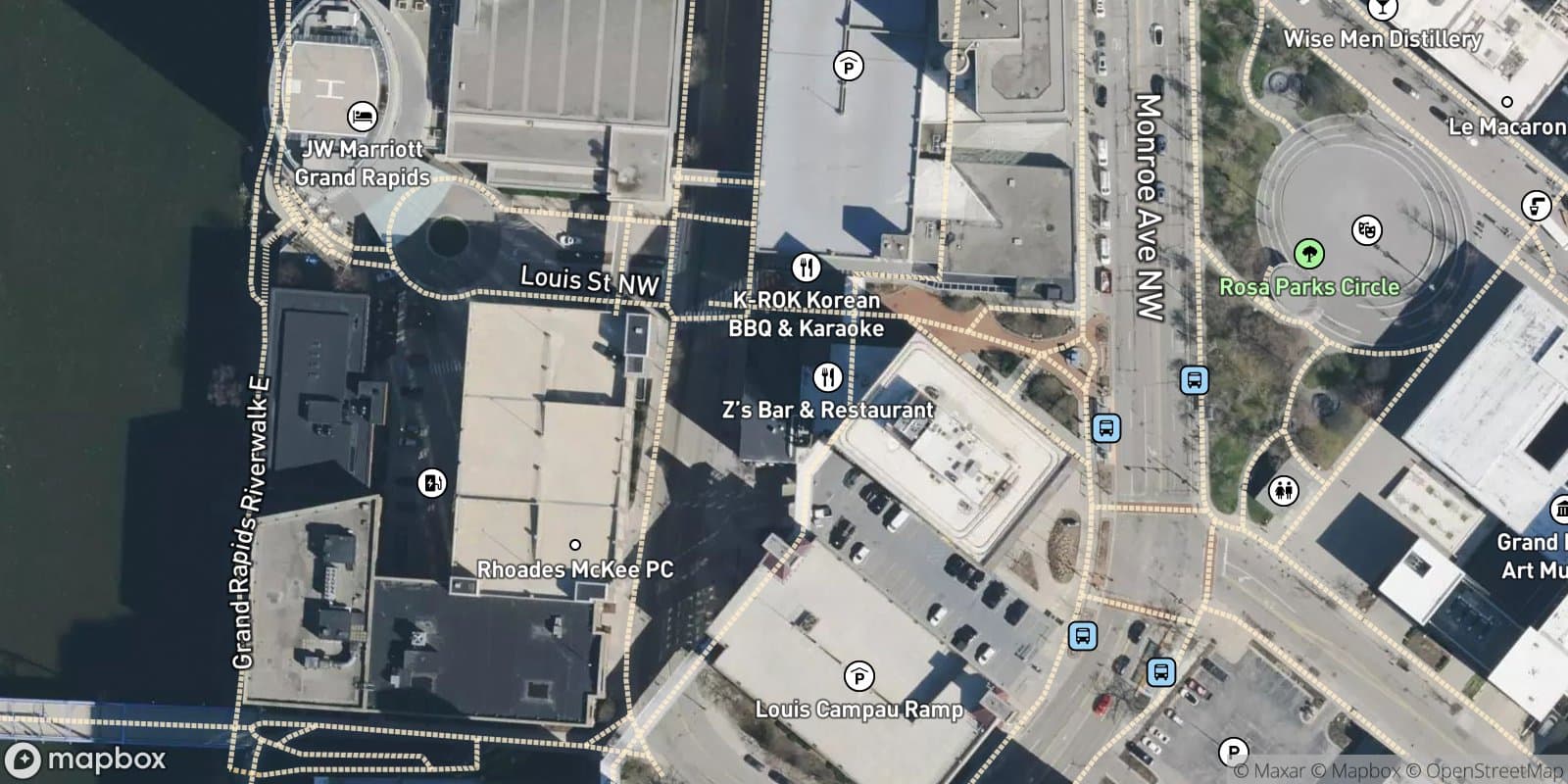 Louis Campau Building — satellite view