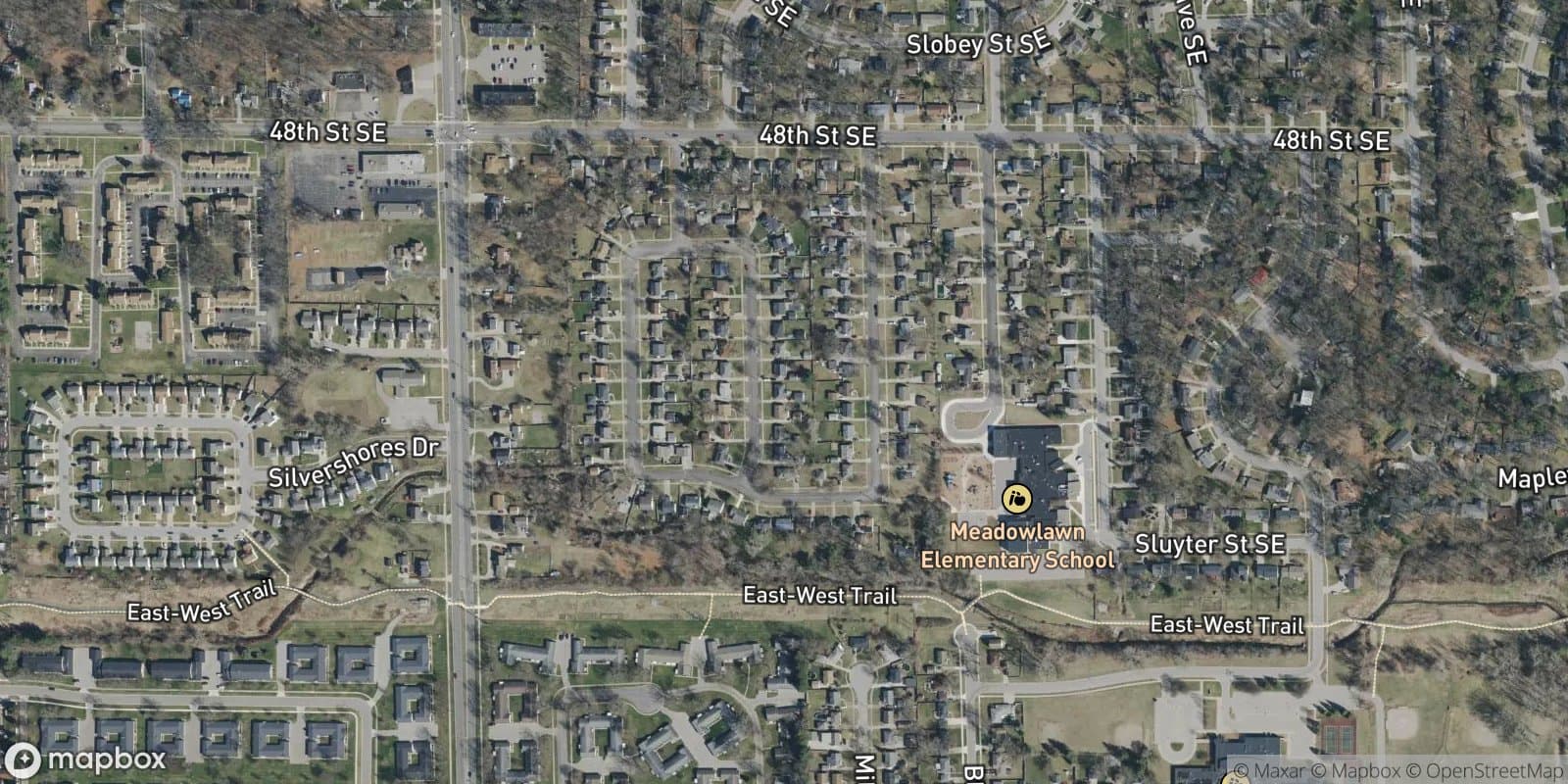 Meadowlawn Plat No.1 — satellite view