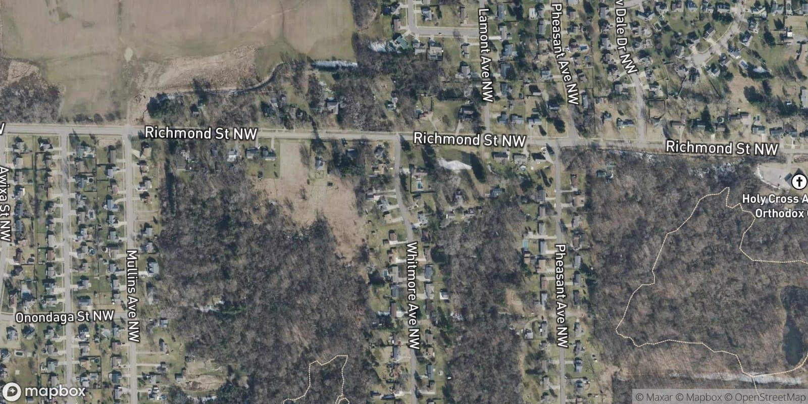 Pheasant Hills — satellite view