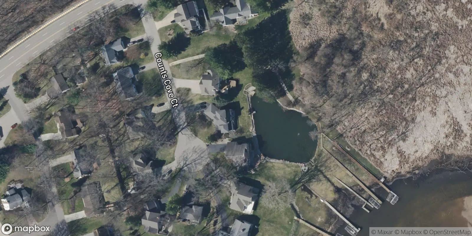 Counts Cove Sub — satellite view