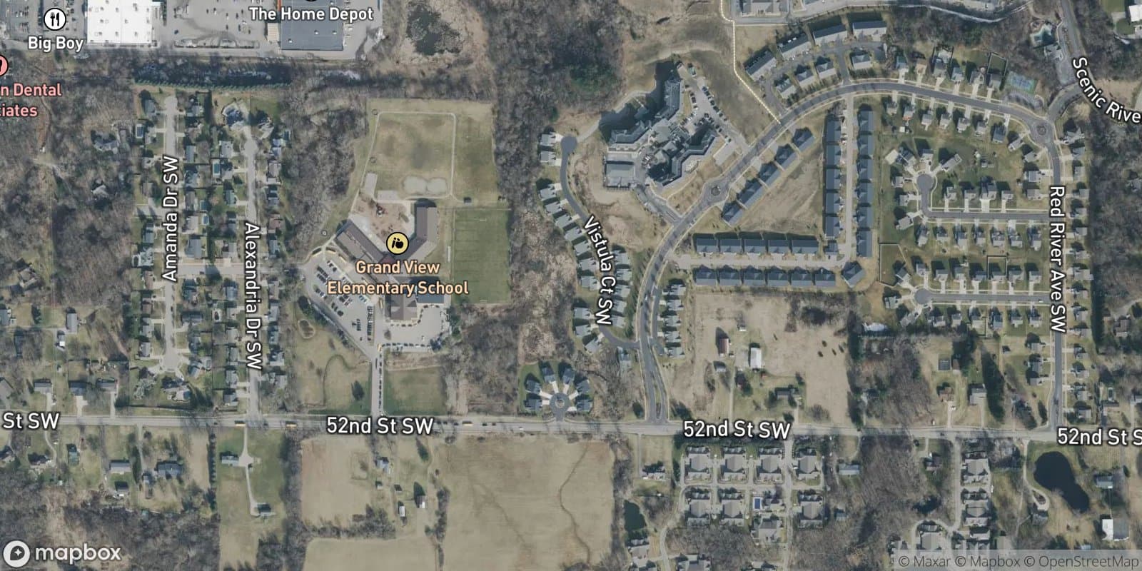 The Meadows at Rivertown Park — satellite view