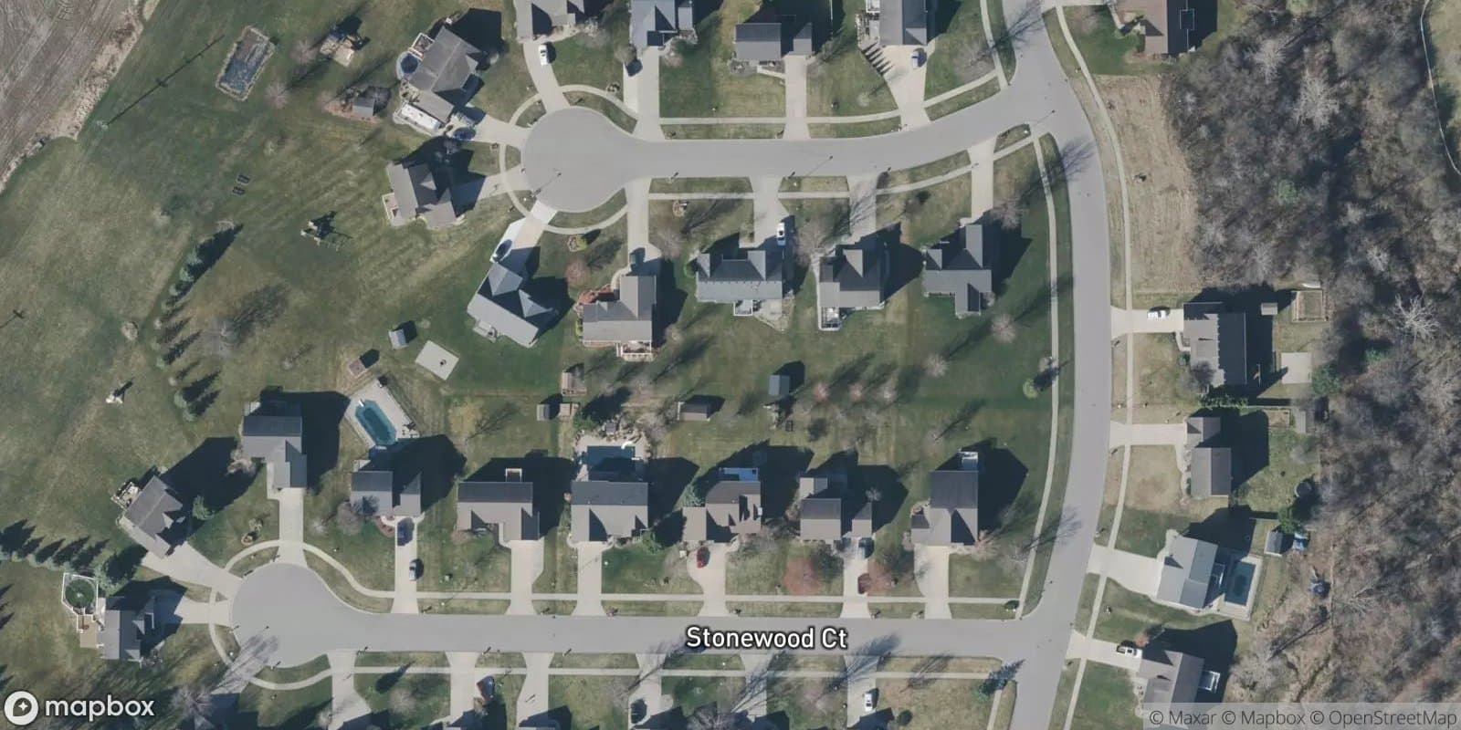 Sheldon Estates — satellite view