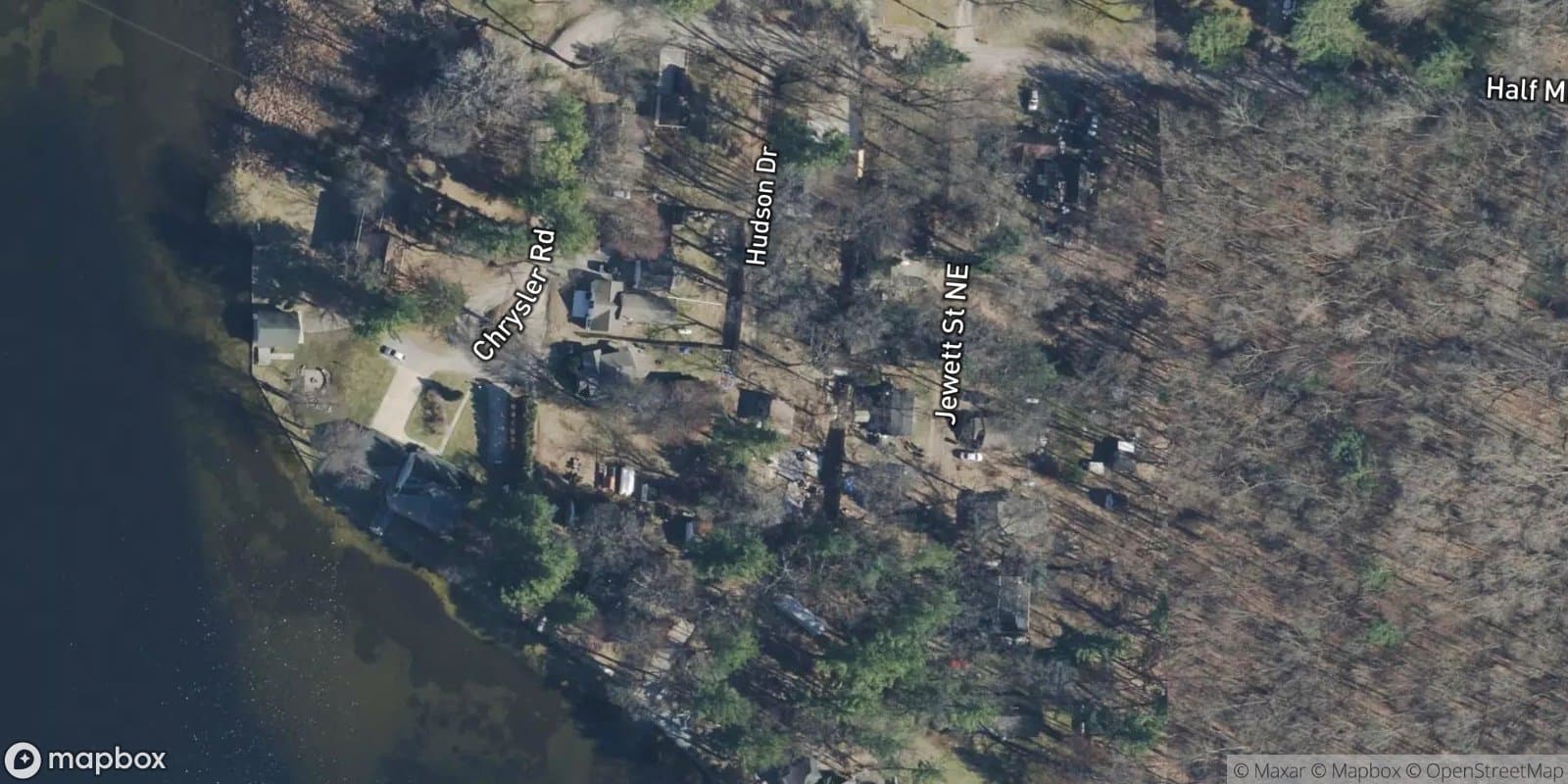 Golden Oak Park — satellite view