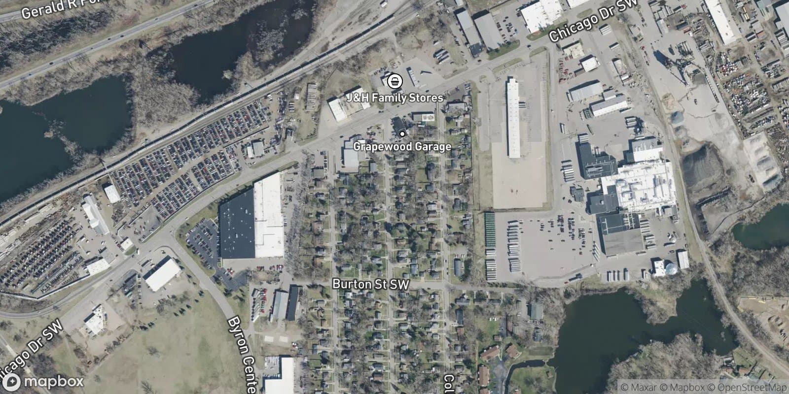 Grapewood Park Add. — satellite view