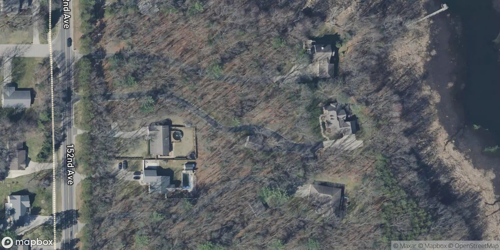 Millhouse Ridge — satellite view