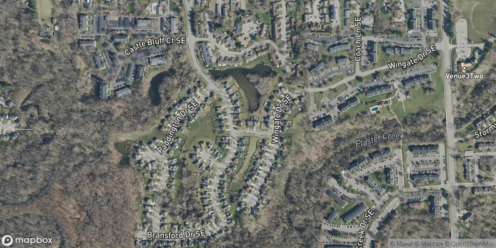 Hampton Meadows — satellite view