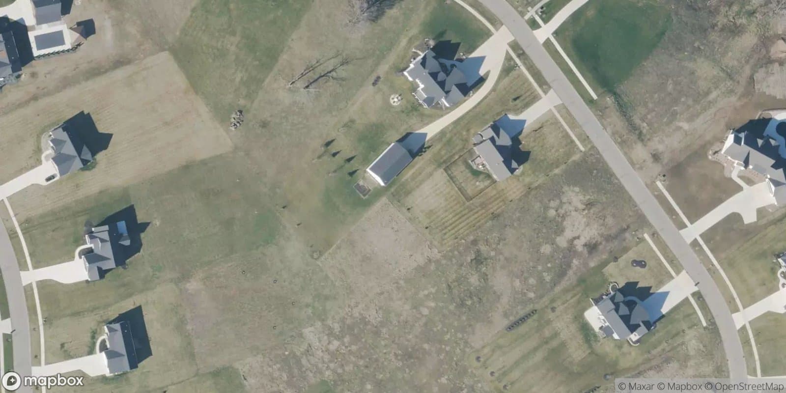 Village of Charleston — satellite view