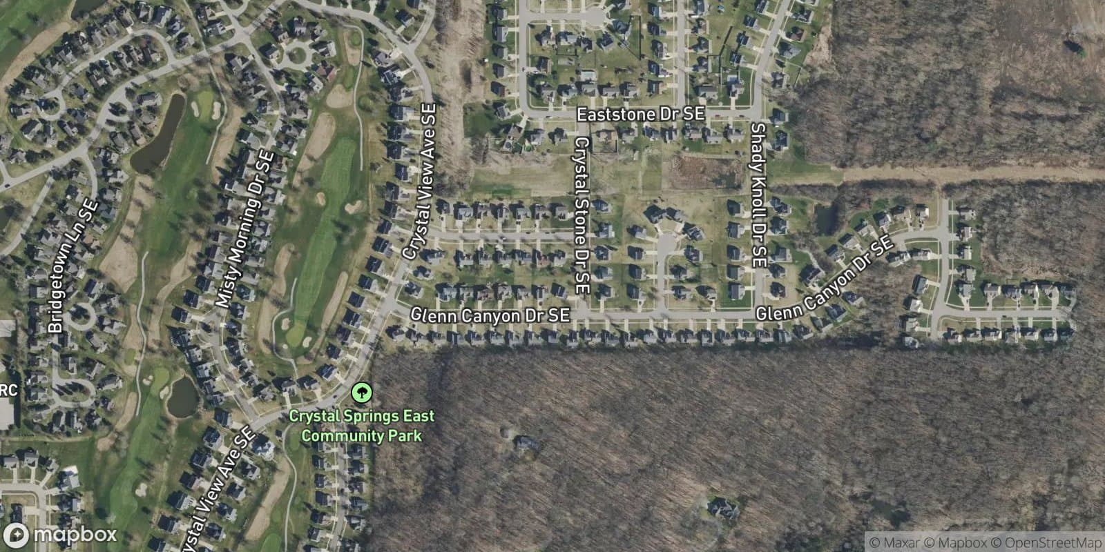 The Village — satellite view