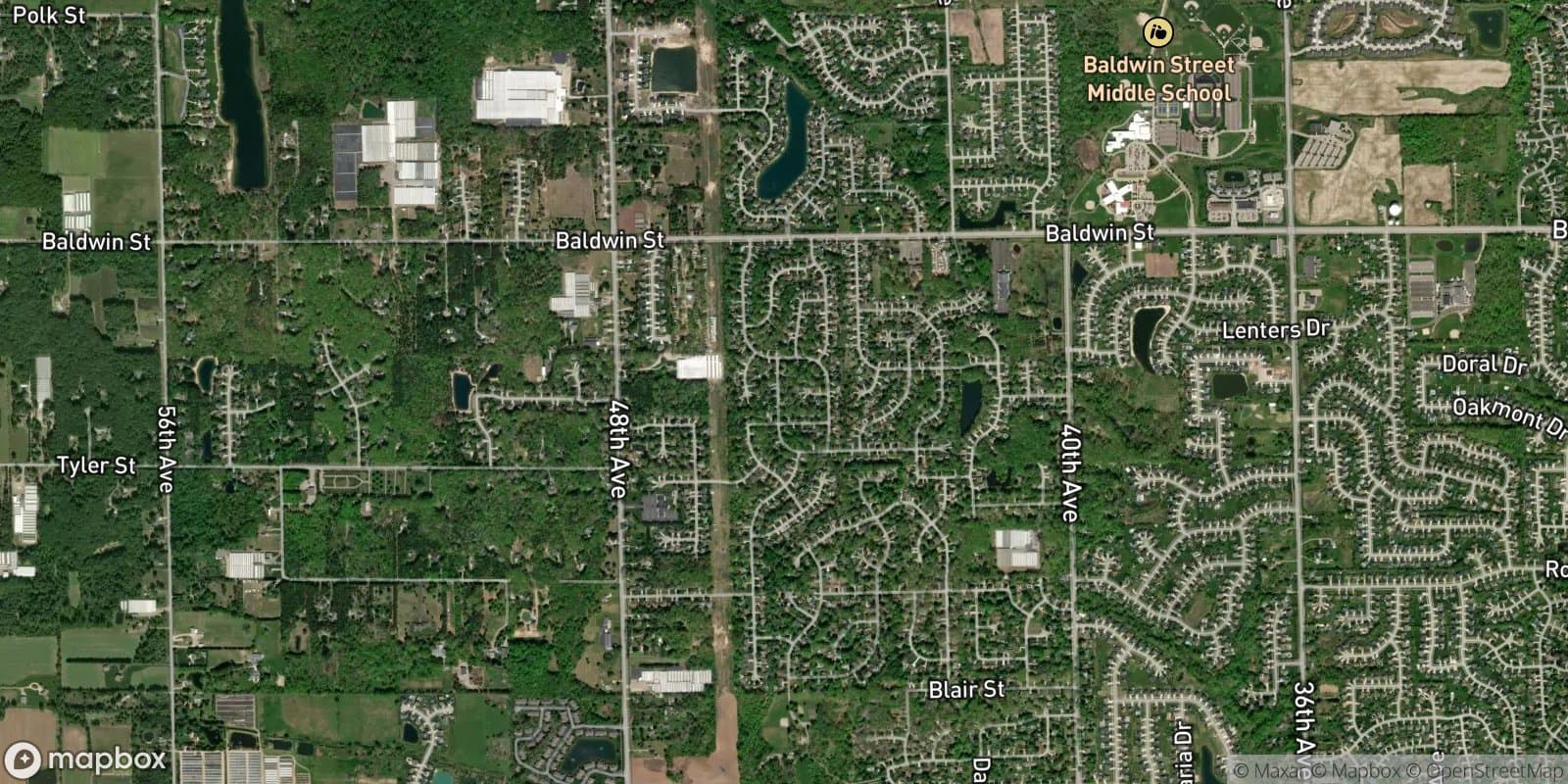 Chateau West — satellite view