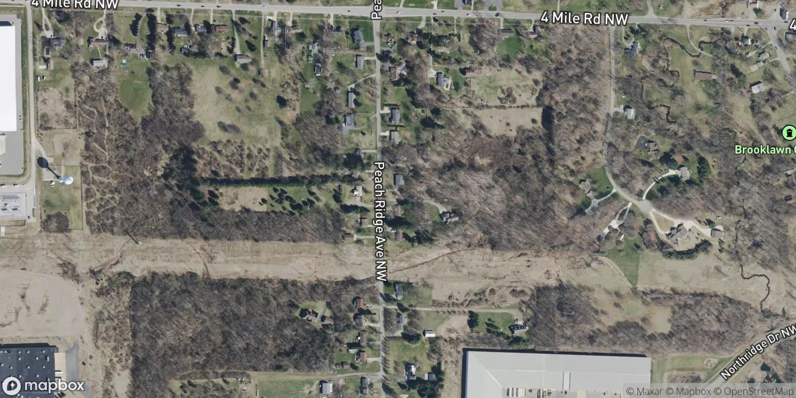 Willards Twin Spruce Plat — satellite view