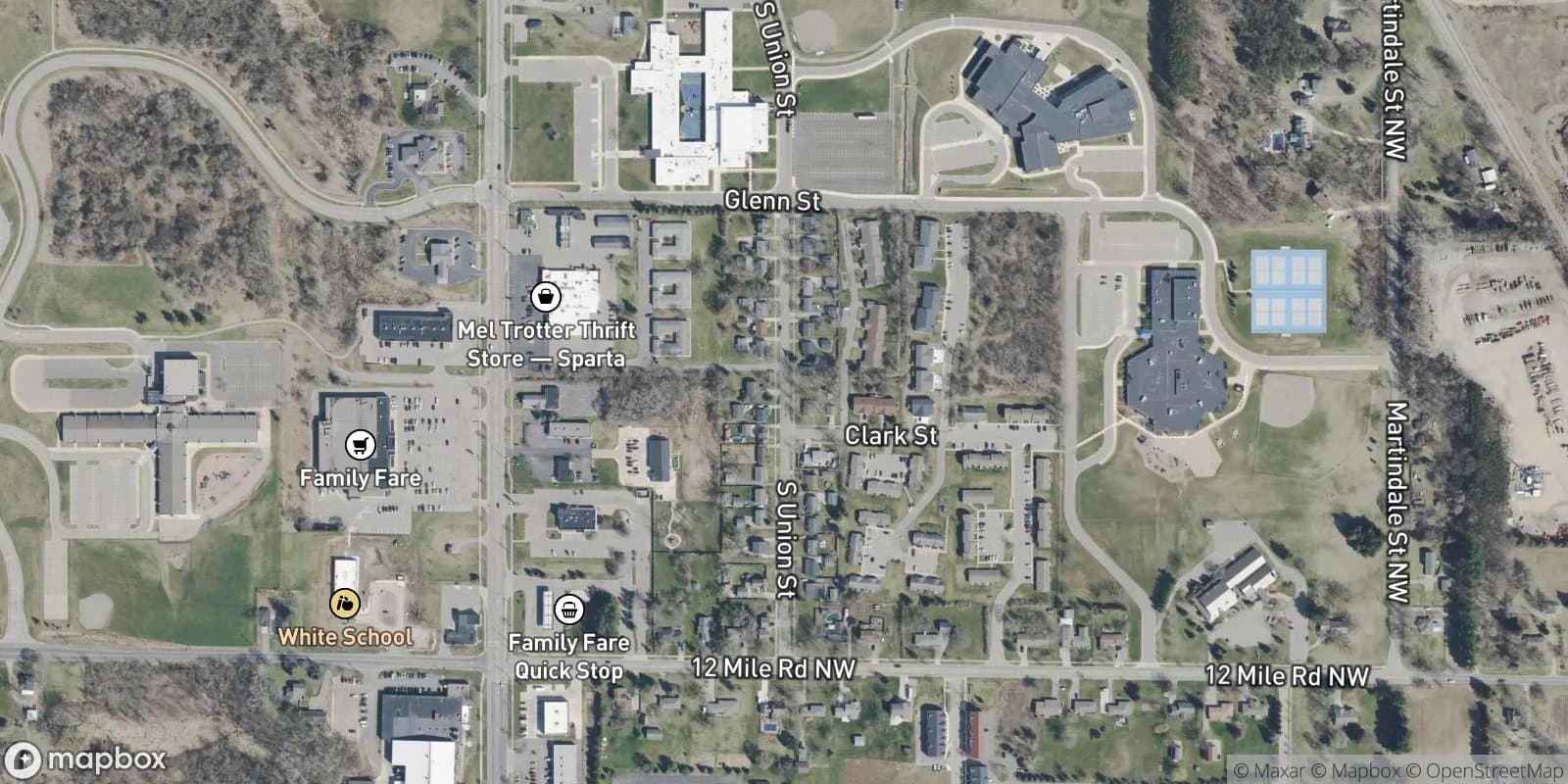 Willow Park Add. — satellite view