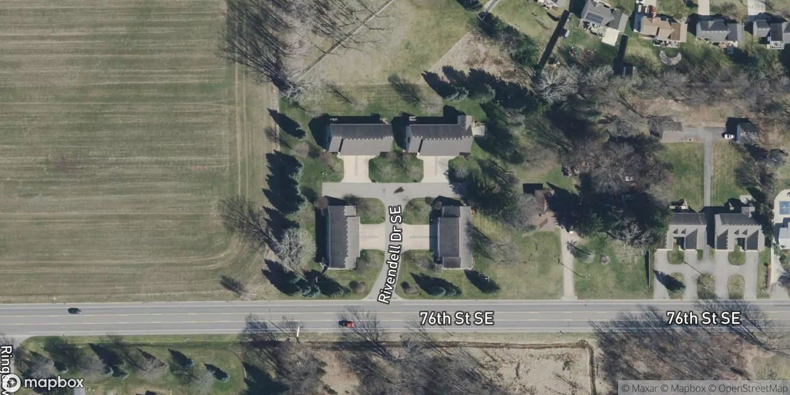 Rivendell Estates — satellite view