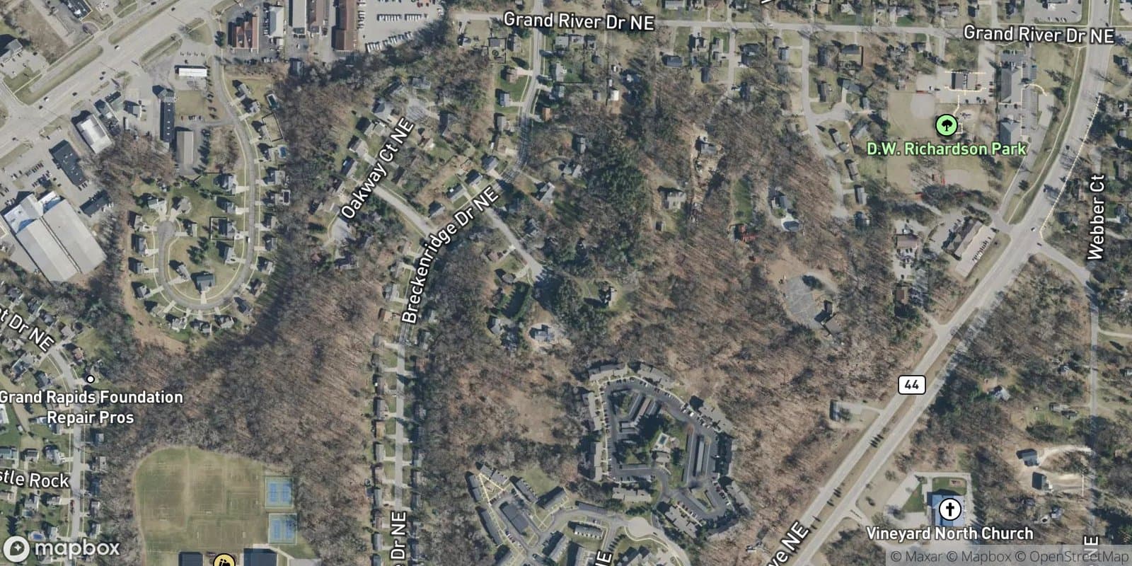 Woodridge Estates No.2 — satellite view