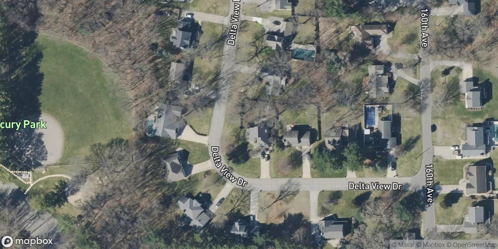 Delta View Sub — satellite view