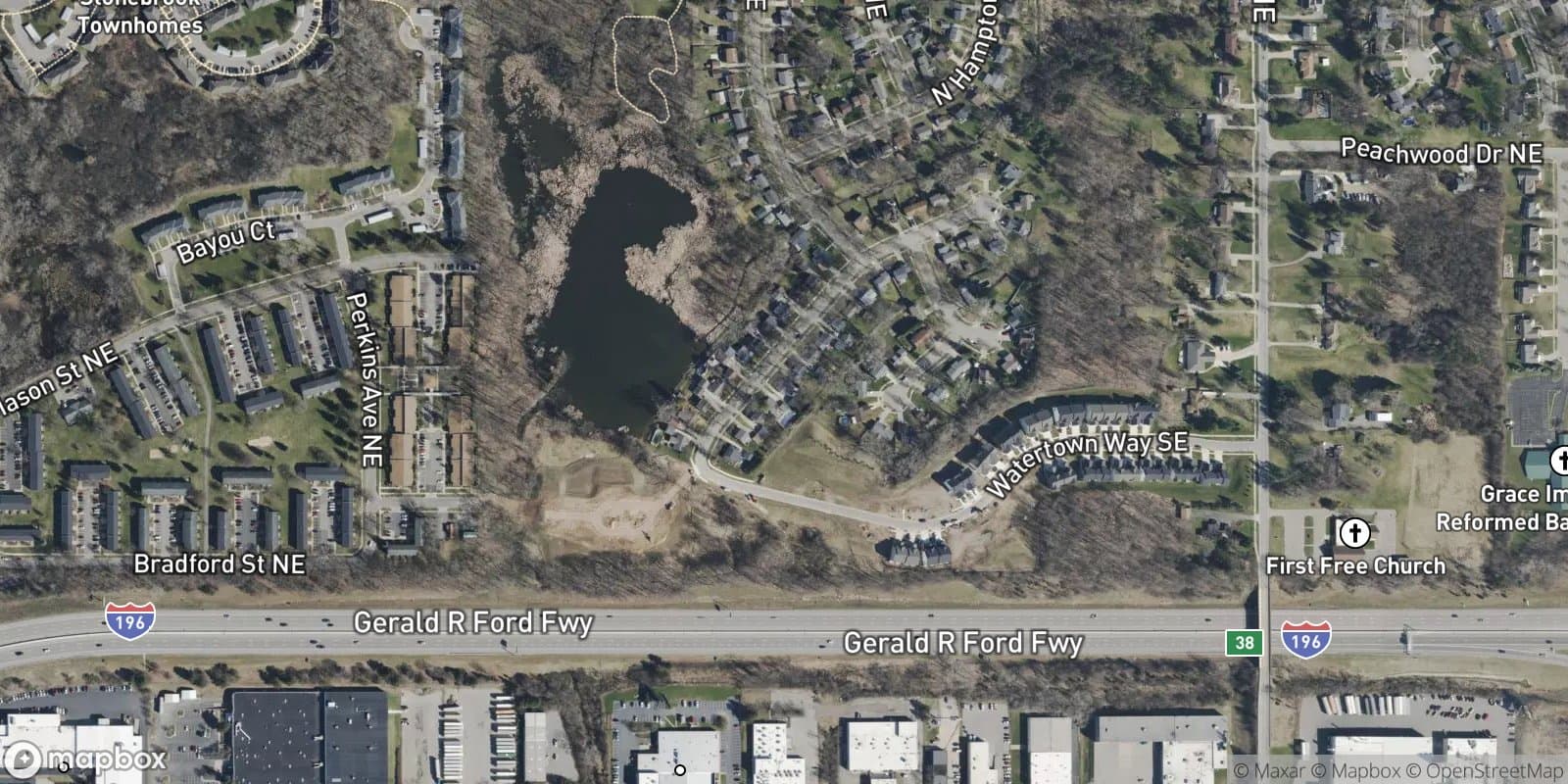 Viridian Place Condominium — satellite view