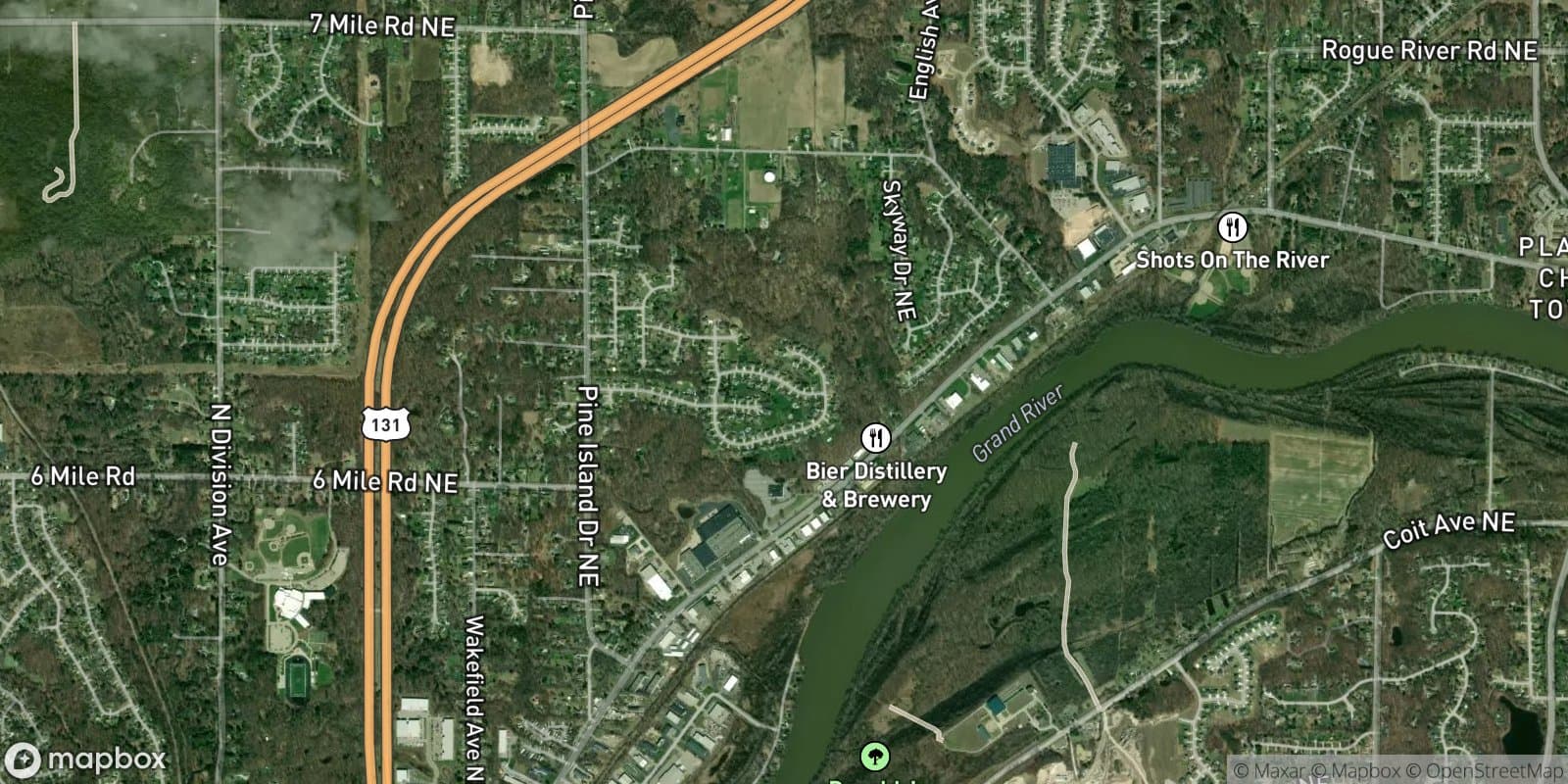 River Road Farms — satellite view