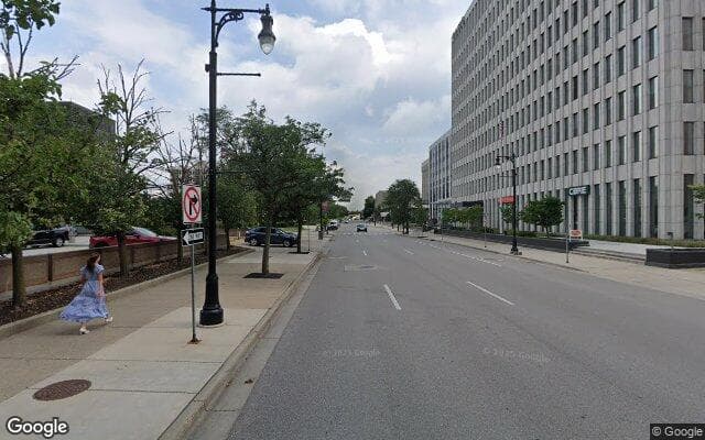 Downtown — satellite view