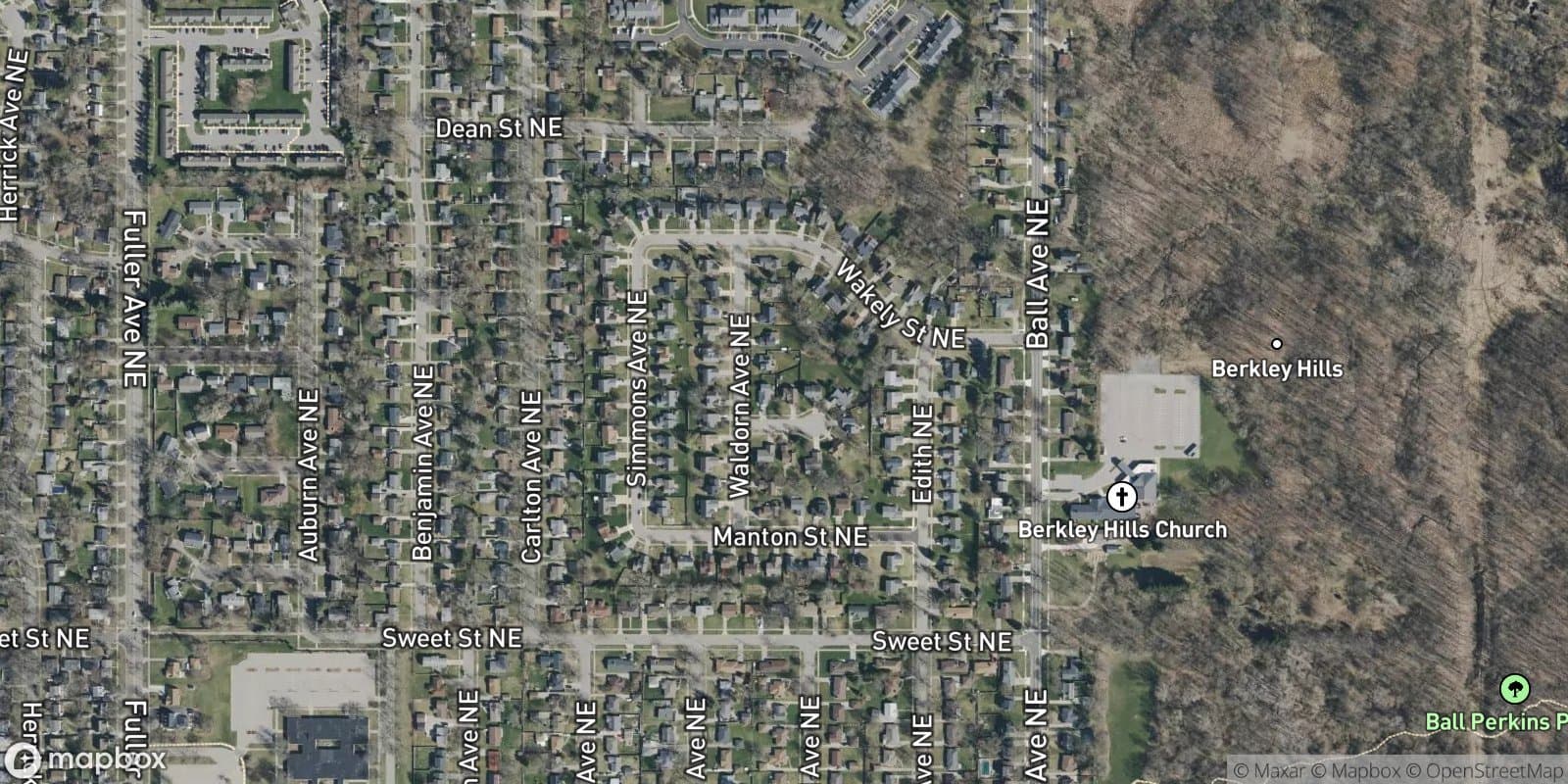 Grand Heights — satellite view