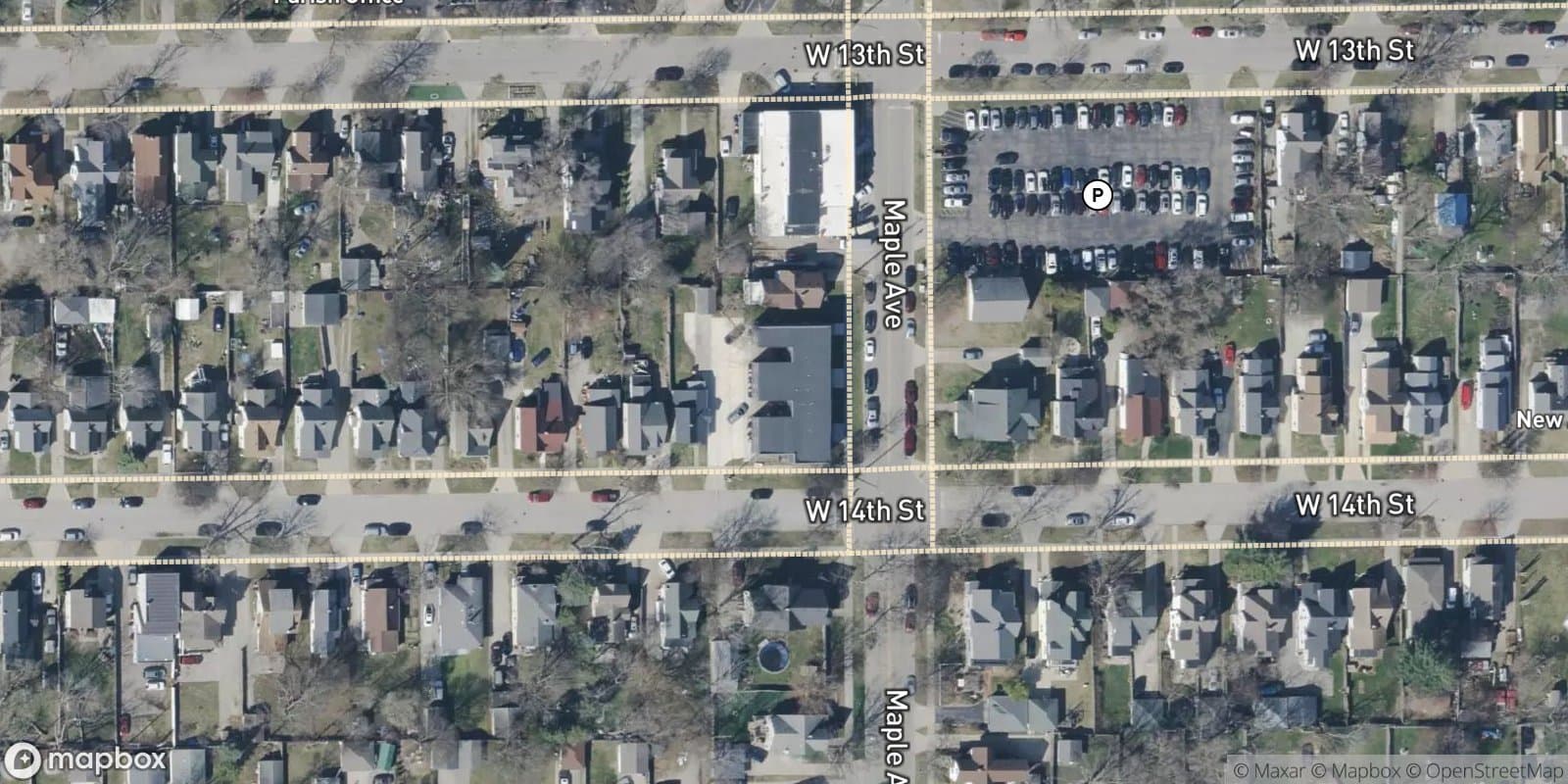 Maple Avenue Condos — satellite view