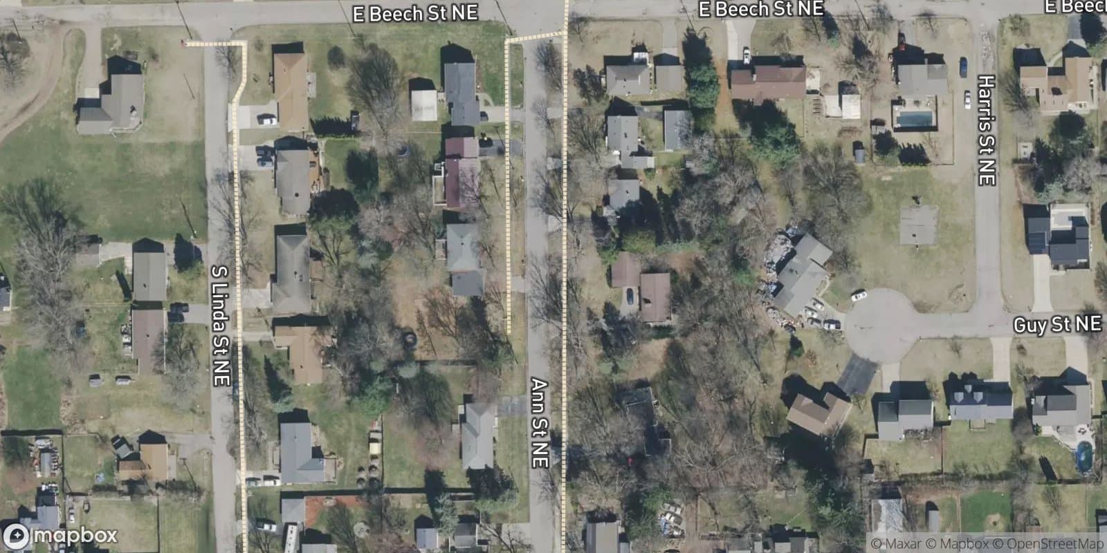 Harris Add. No.1 — satellite view