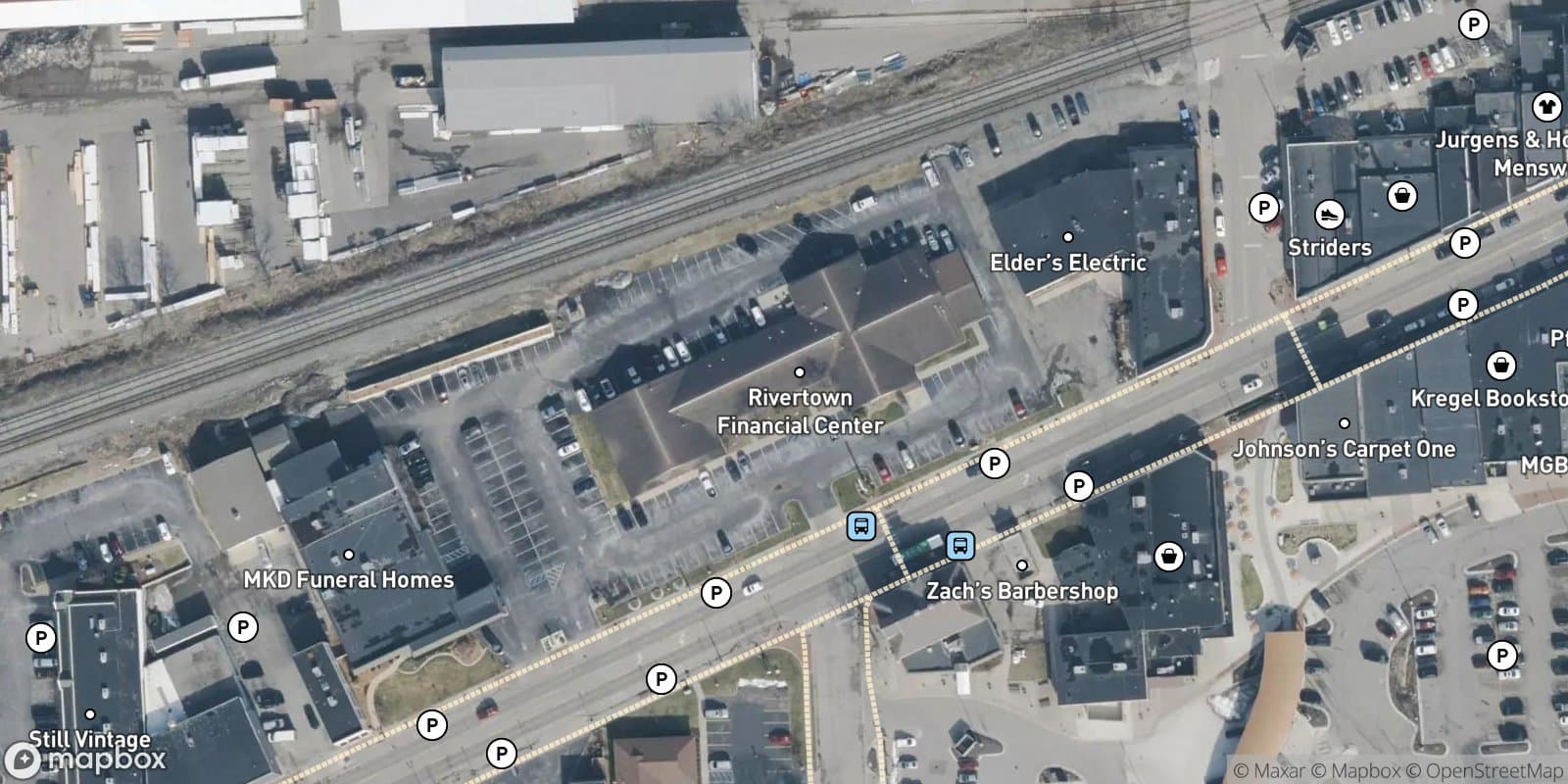 Rivertown Financial Center — satellite view