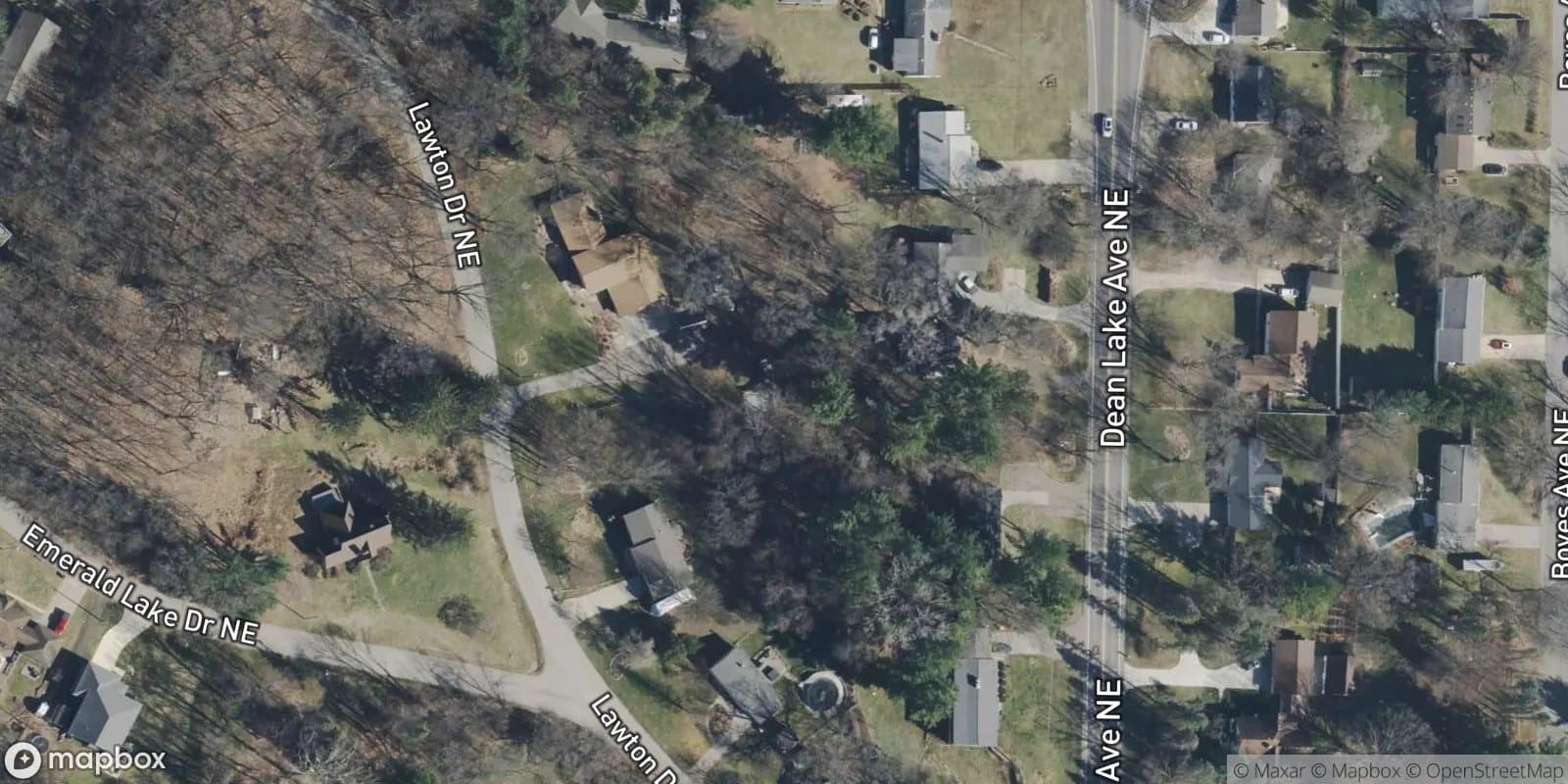 Emerald Lake Gardens Amended Plat of Lots 66, 75-85 and Vacated Eugenia Drive — satellite view